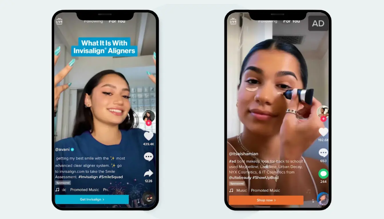 Tiktok ads bury